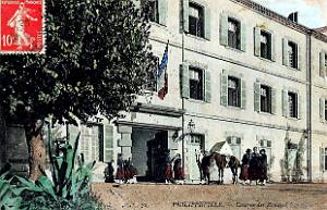 Philippeville - Caserne des Zouaves colorisee